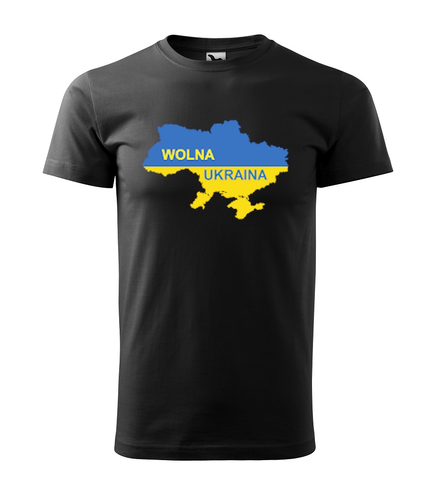 

Koszulka Ukraina Wolna Ukraina No War Męska - M