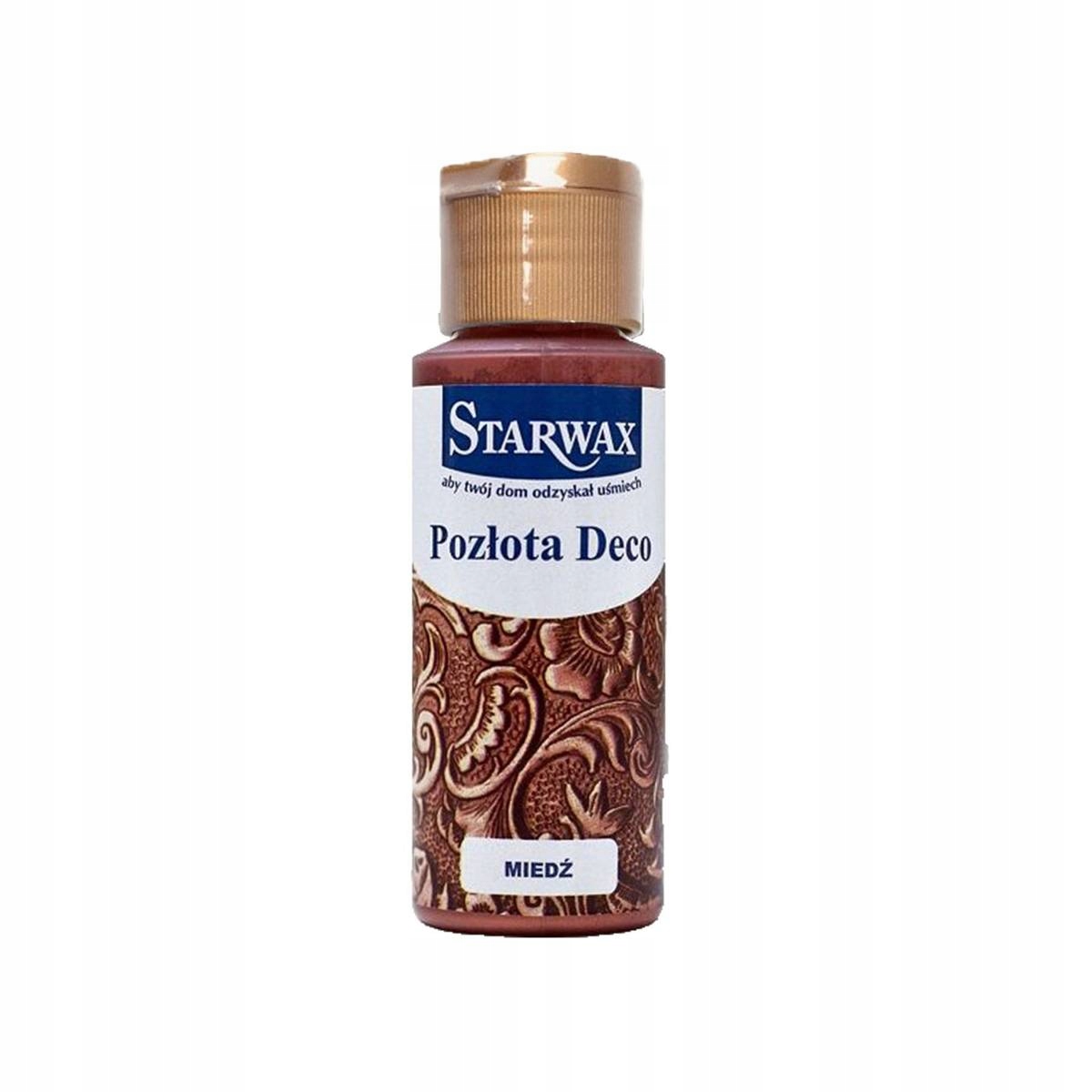 POZŁOTA DECO MIEDŹ 59ML STARWAX 00030