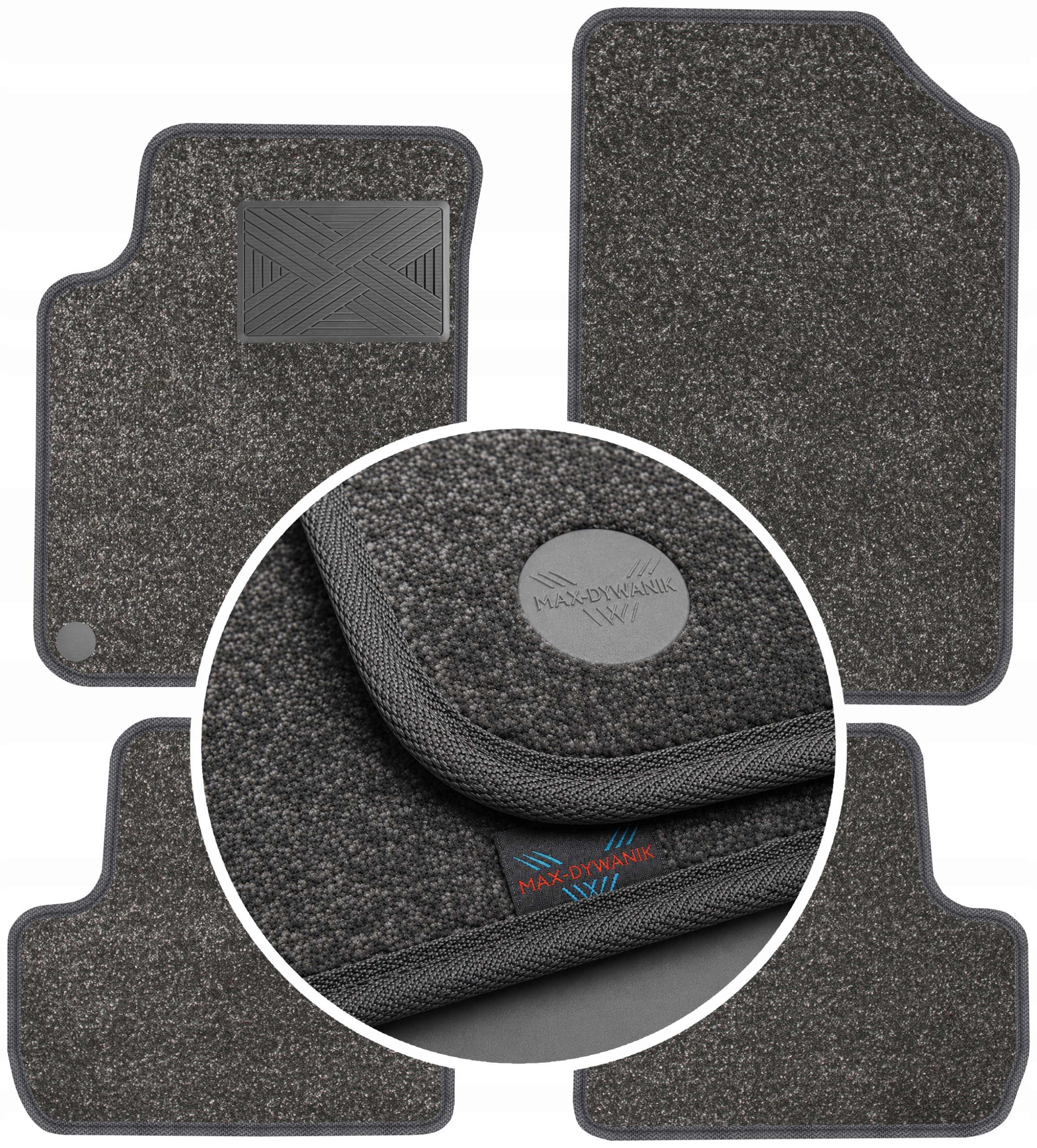 Citroen C3 II 2009-2016 Koberce do auta Perl-Line 12 mm