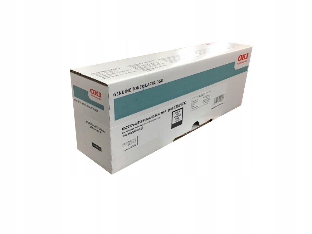 Toner Oki ES5460 43865732 8 tisíc černý Originál ES2232 ES2632 ES5460 Mfp