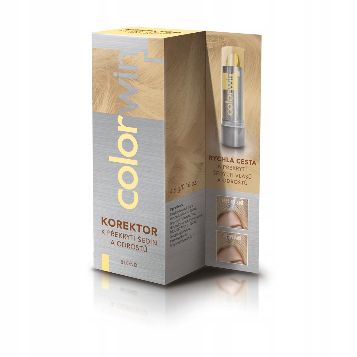 

Colorwin Korektor do włosów siwych odrostu Blond