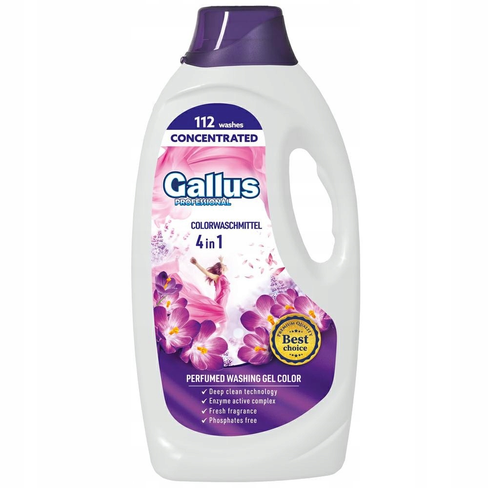 Gallus prací gel Color, 112 dávek, 4,05 l