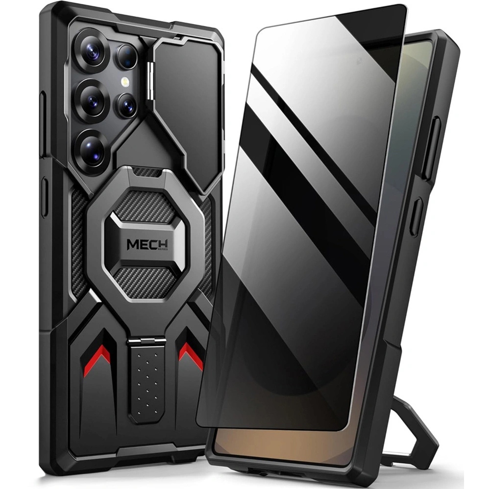 Pouzdro Tongate MagSafe pro Samsung Galaxy S25 Ultra Sklo