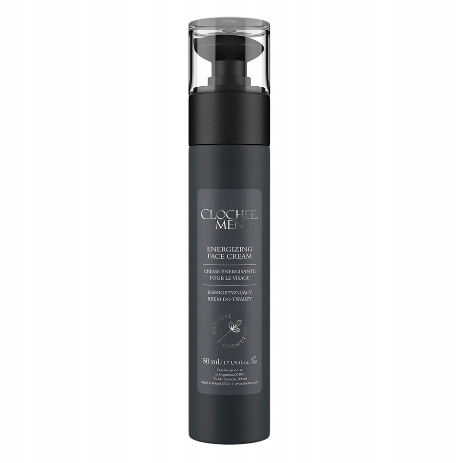 Clochee Men energizující pleťový krém pro muže 50 ml