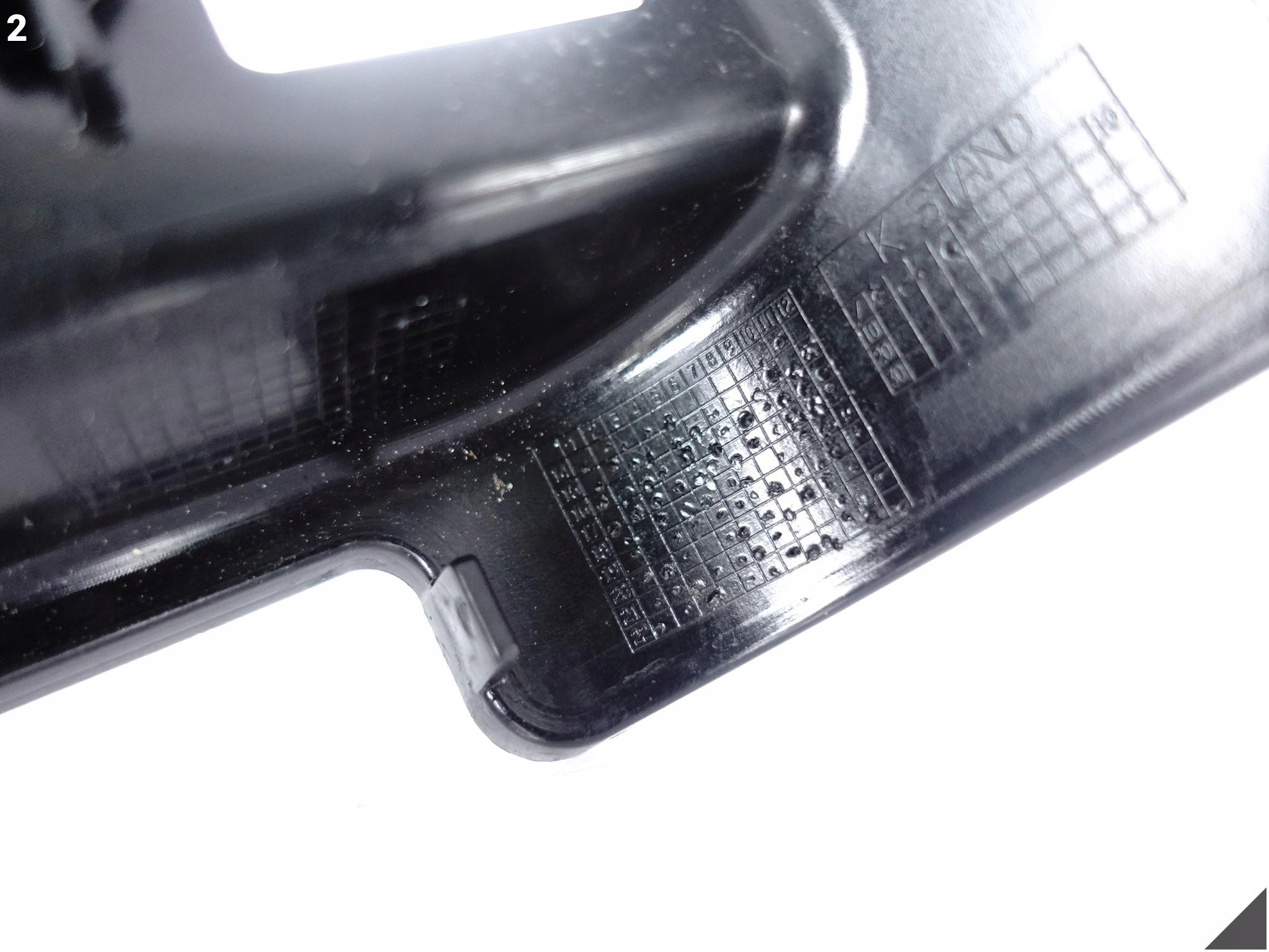 VW TOURAN 5TA (II GENERACJA) 15- bumper console holder support left rear part