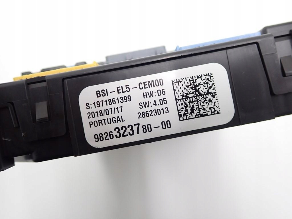 MODUŁ STEROWNIK BSI 9826323780 PARTNER IV RIFTER Wersja Europejska