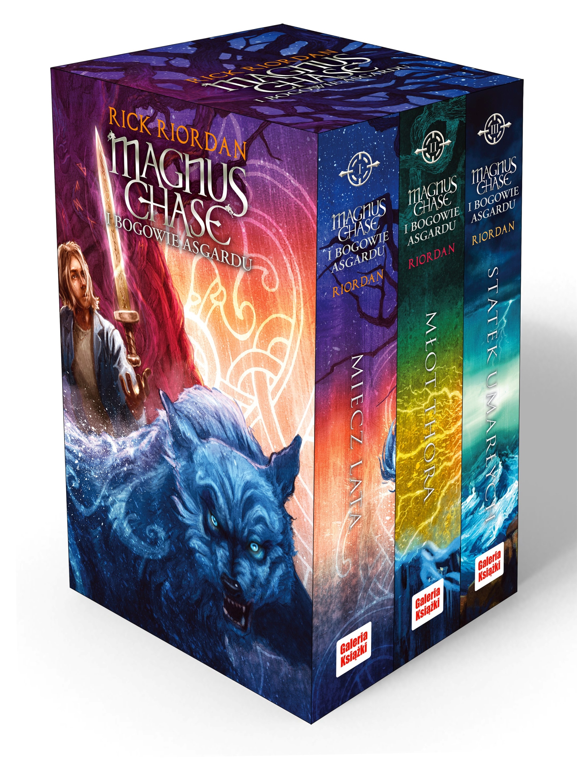 

Pakiet Magnus Chase I Bogowie Asgardu Rick Riordan