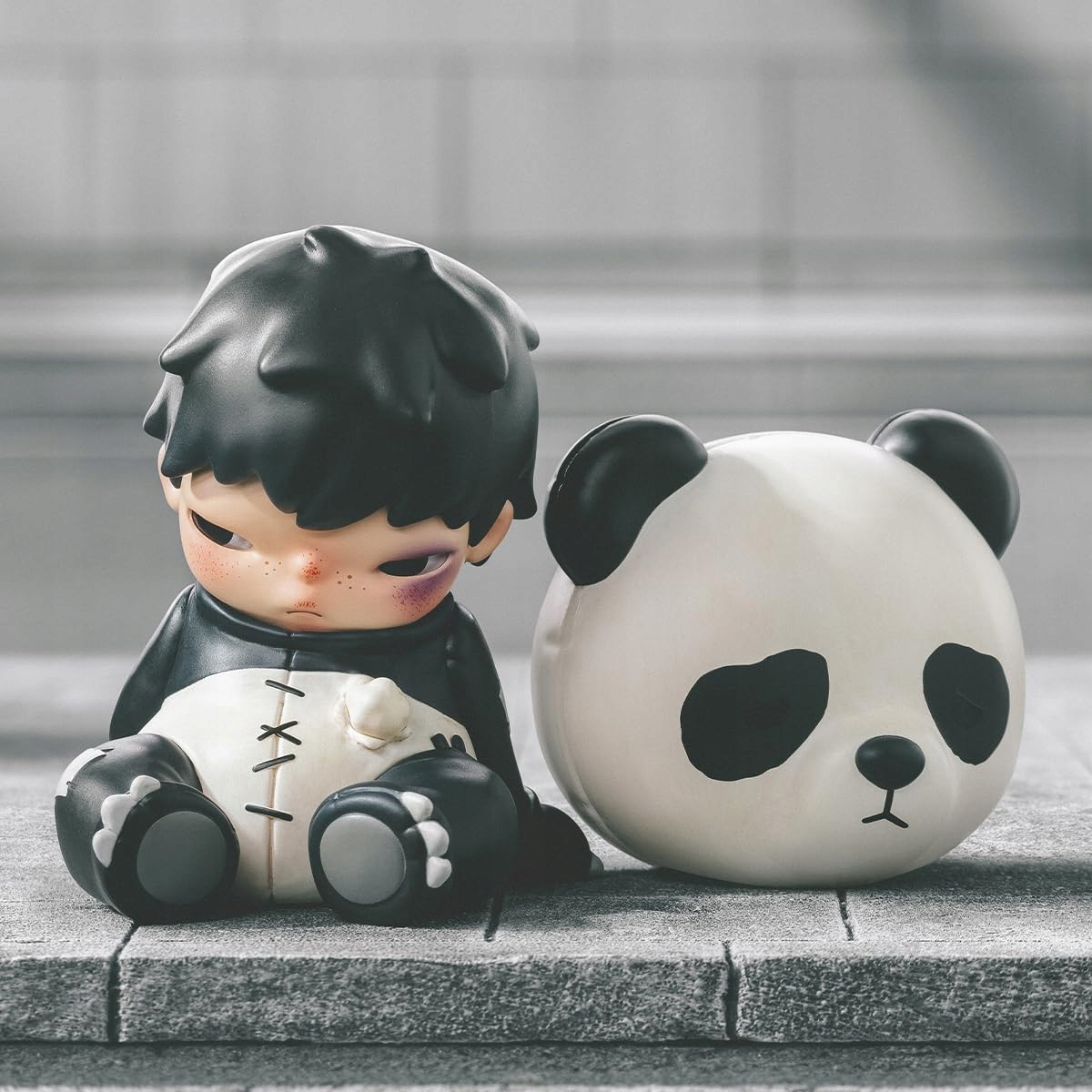 POP MART HIRONO DOLL PANDA • Opinie - Allegro