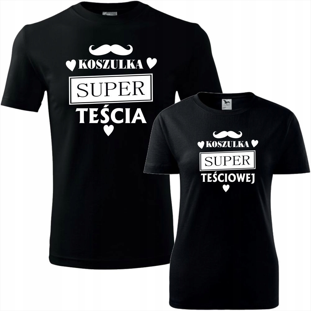 

Dla Teścia I Teściowej Zestaw Koszulek