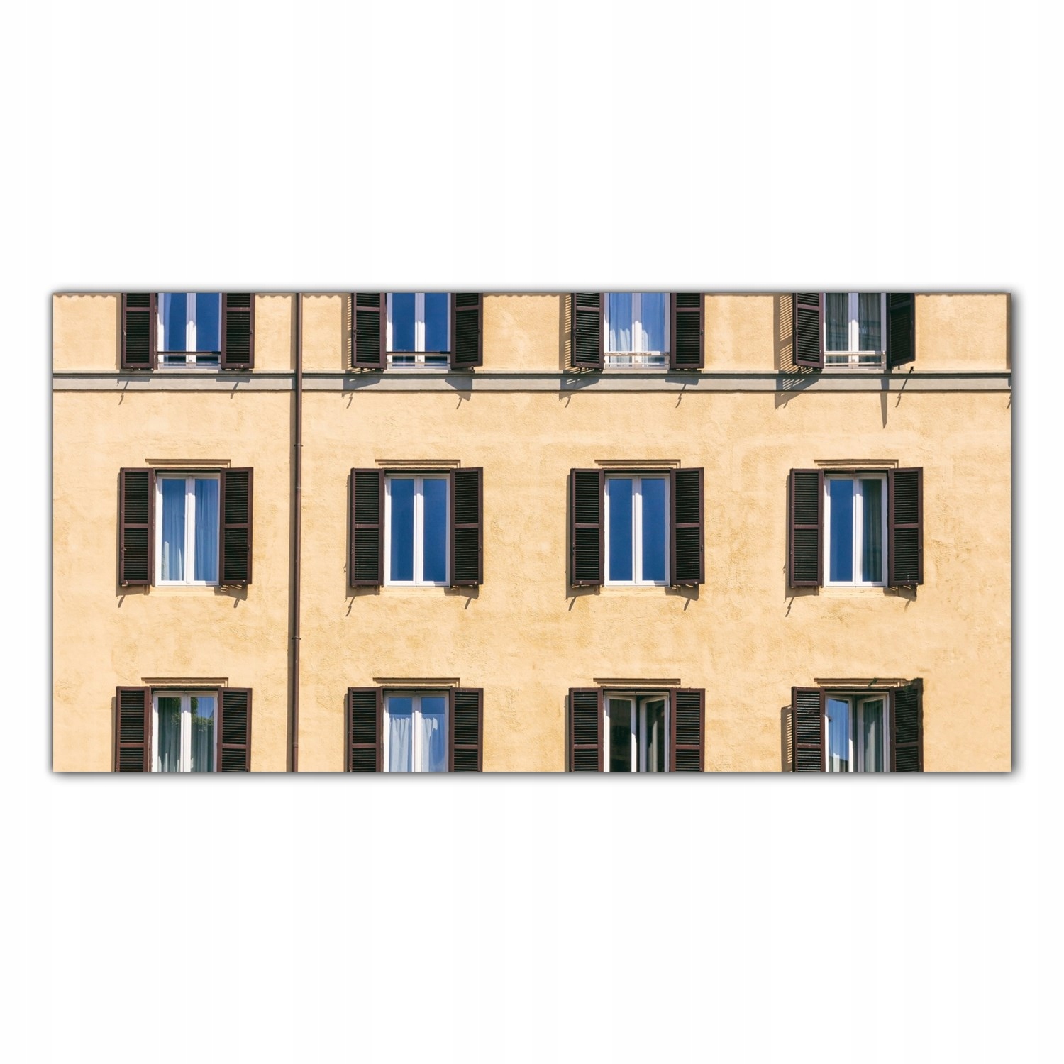 Řím Itálie Město 100x50 Skleněné panely kuchyně