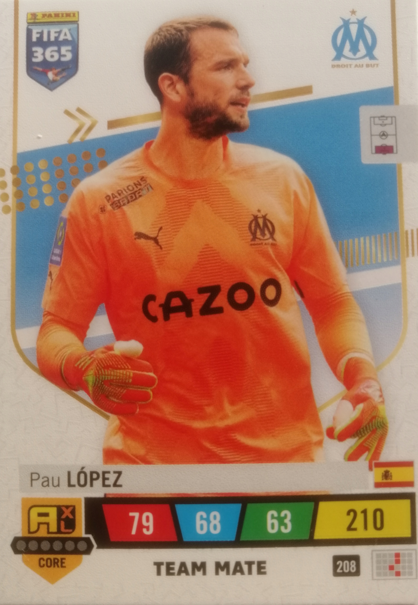 Fifa 365 2023 Core Team Mate 208 Pau Lopez