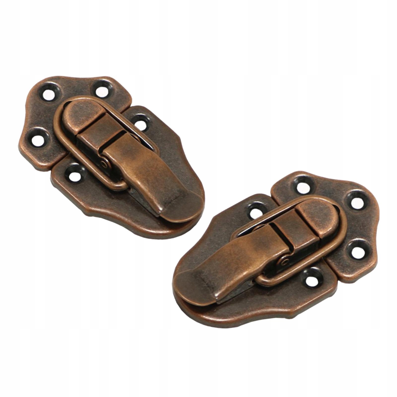 Przełącz Zatrzask Metalowe Pudełko Zatrzask W Stylu Retro Czerwony Brąz