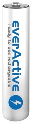 4 AKUMULATORKI everActive BATERIE R03/AAA 1050 mAh Pojemność 1050 mAh