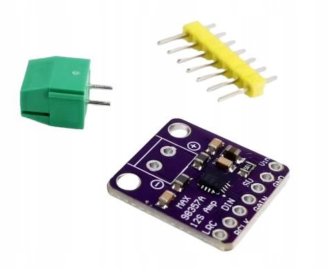 Wzmacniacz MAX98357A dekoder DAC I2S 3W