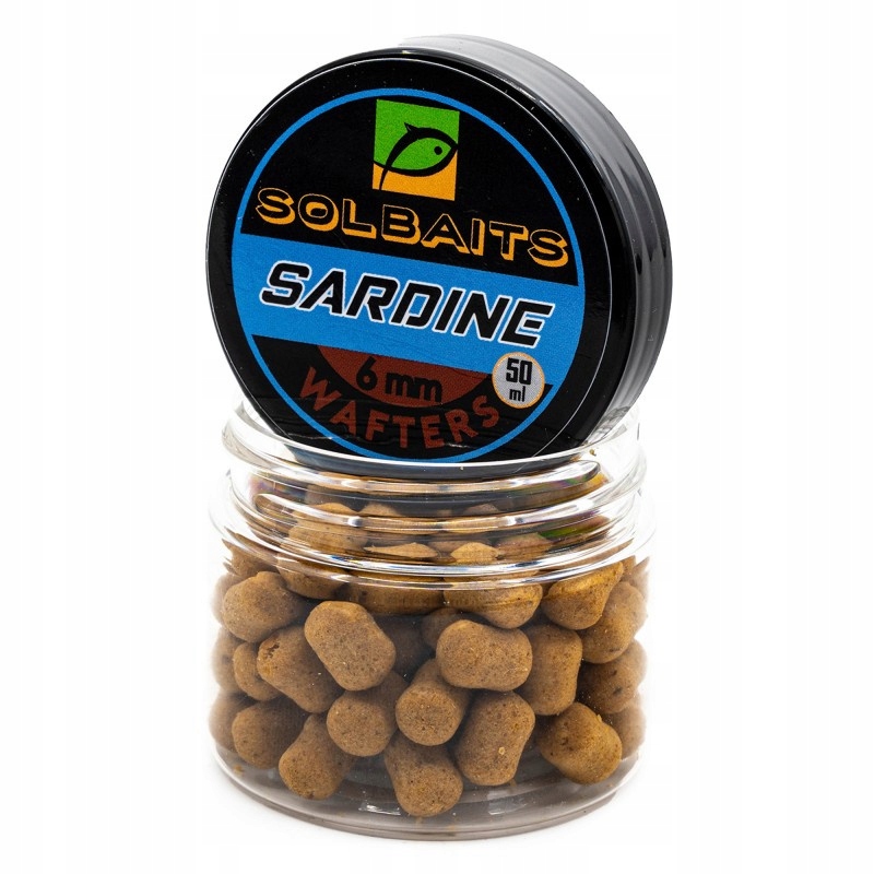 Przynęta Solbaits Sardine Wafters Brown 6mm