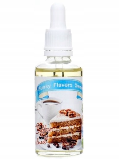 Levně Aroma Sweet Coffee Walnut kávový koláč s vlašskými ořechy 50 ml