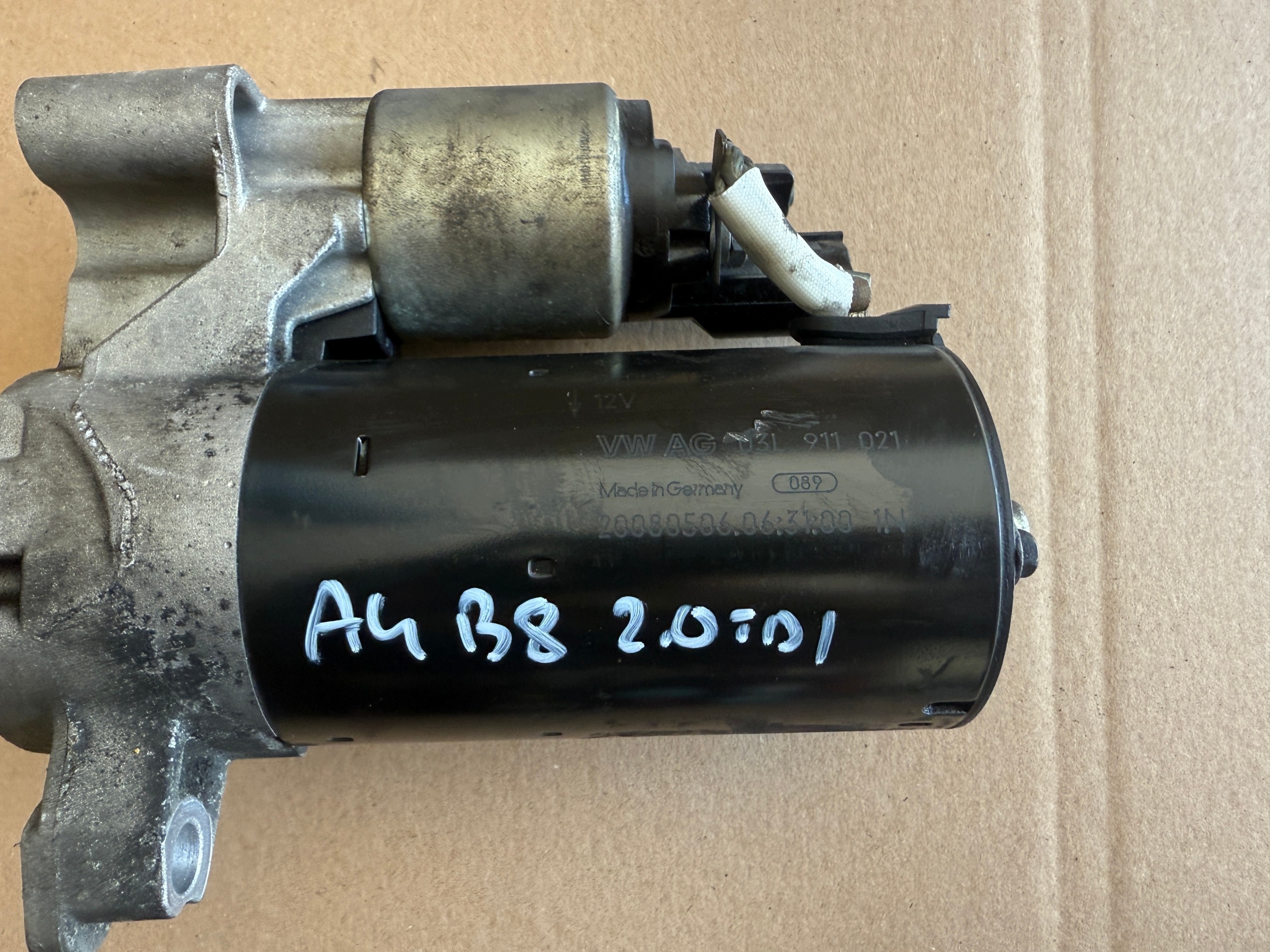 AUDI A4 B8 A5 2.0 TDI CAG CAGA starter 03L911021