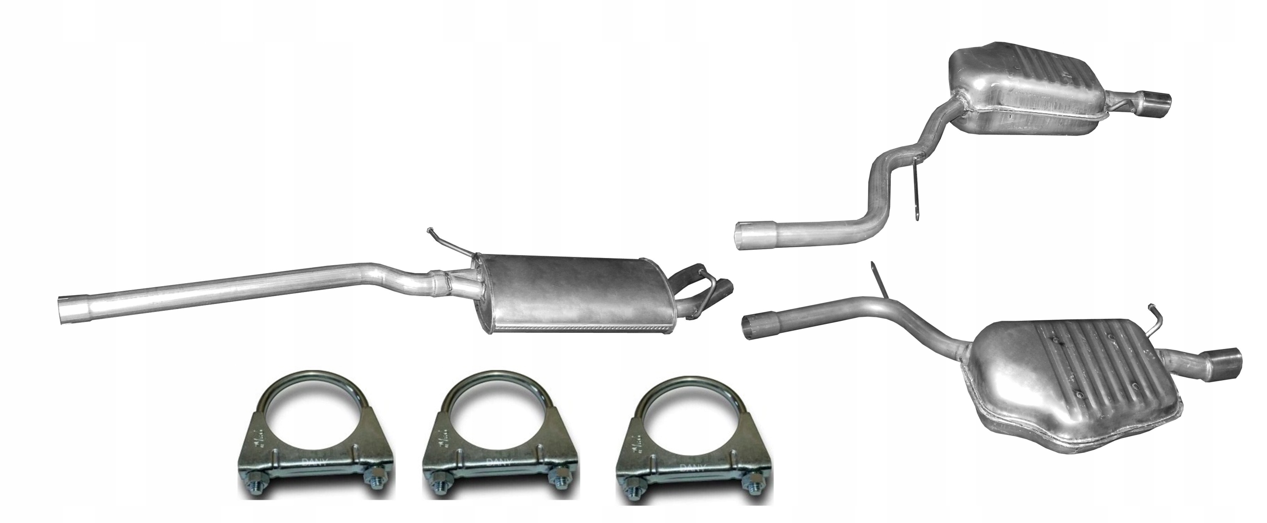 Audi A4 B6 1.8i 20V Turbo Tlumič Středový Koncový