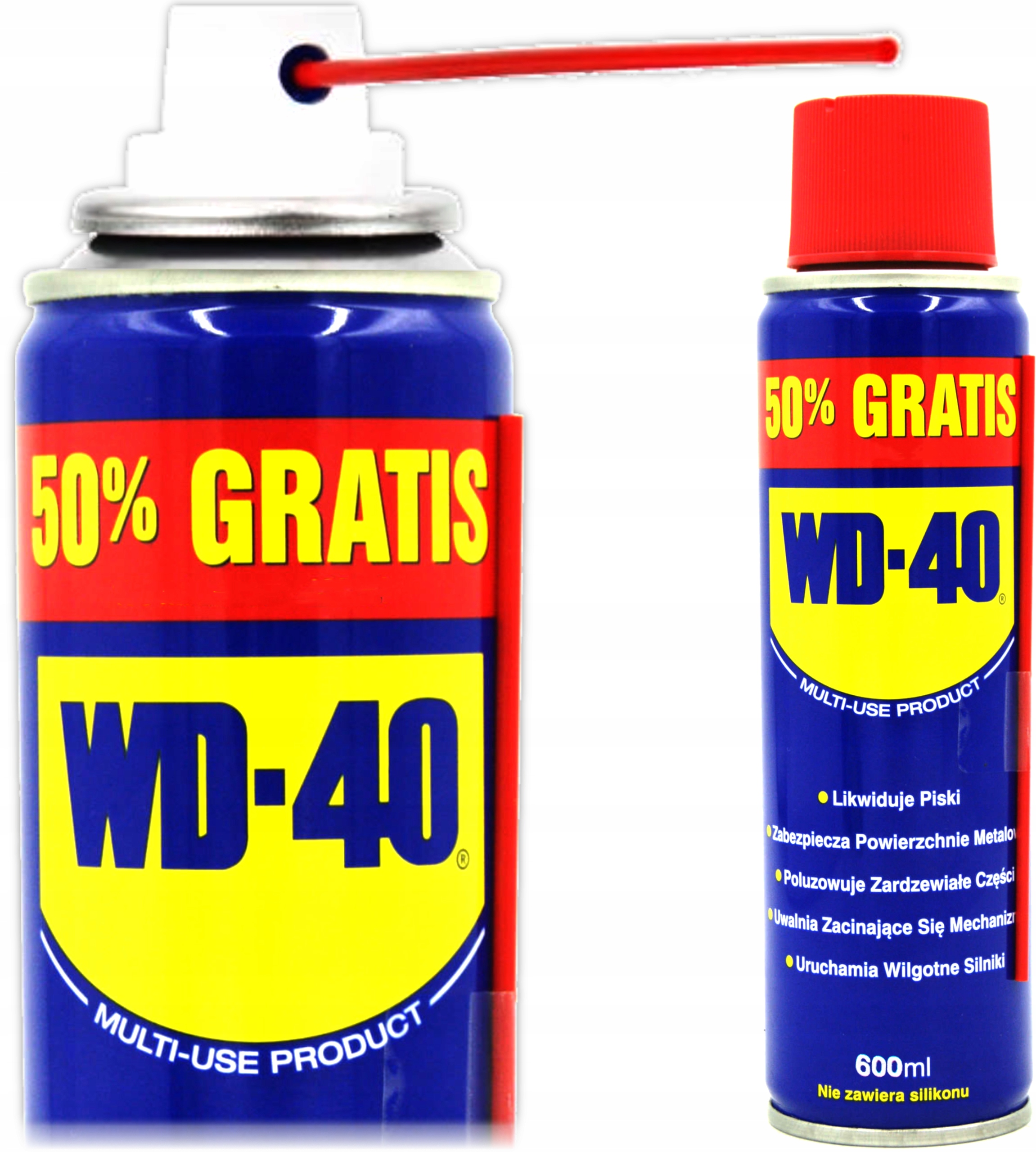 Odrdzewiacz WD-40 600ML Neutralizator Rdzy Preparat Wielofunkcyjny Spray
