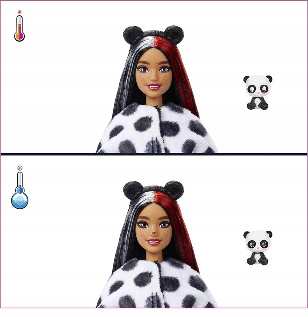 Лялька Barbie Cutie Reveal Panda Матеріал: Пластик