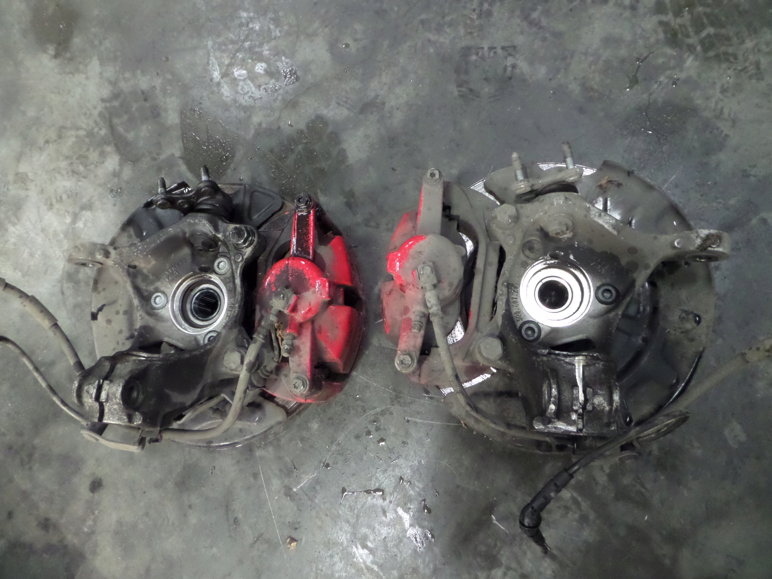 SKODA OCTAVIA III 3 VRS RS HAMULCE calipers discs swings front