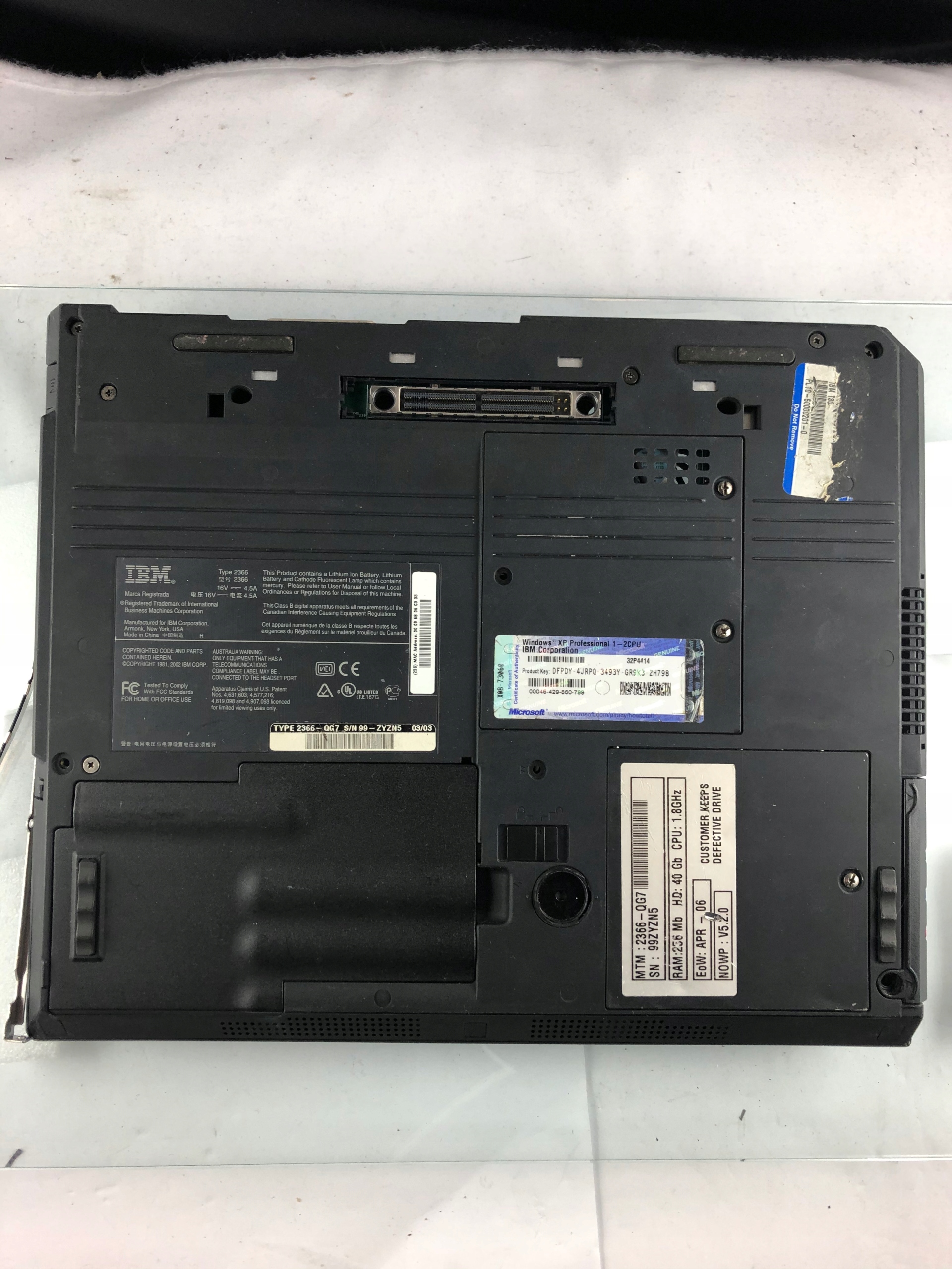 Ноутбуки Ibm Thinkpad T30