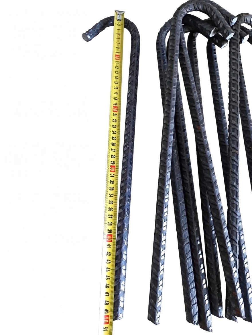 Kotwy Pręt Fi 16 MM Szpilka Szpilki Kotwa Szpila Montażowa 50 cm 10 Szt