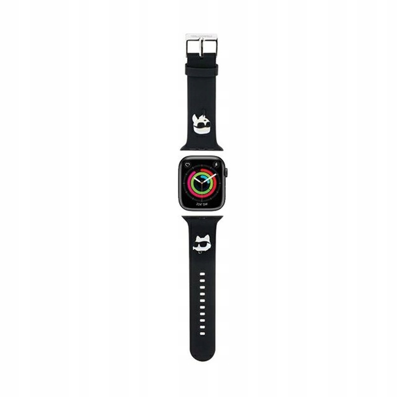 Karl Lagerfeld 3D Rubber Karl & Choupette Heads Nft Řemínek pro Apple Watch