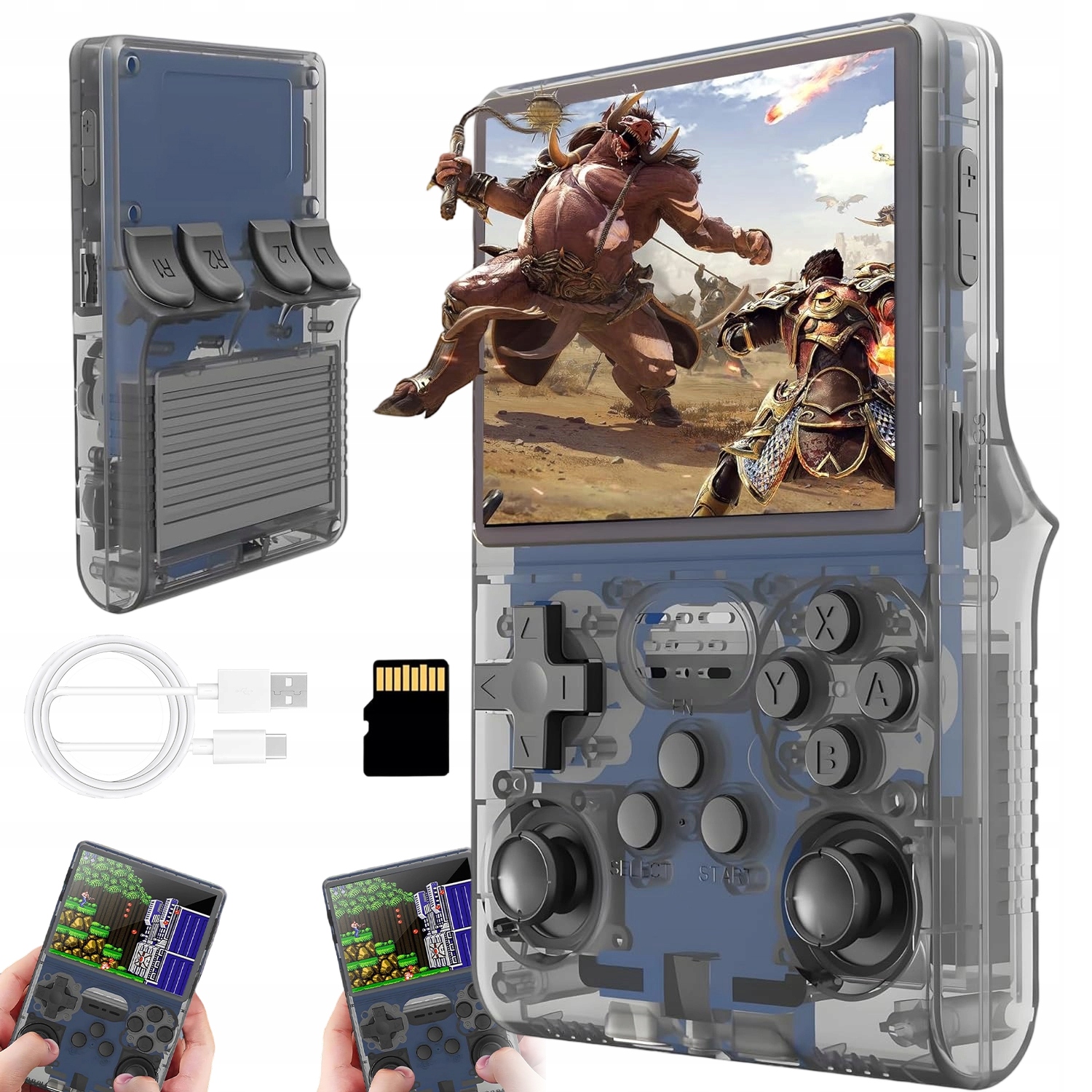 Konsola Retro R40S Pro 256GB Rozdzielczość 640X480 8GB Ram Ekran Mipi