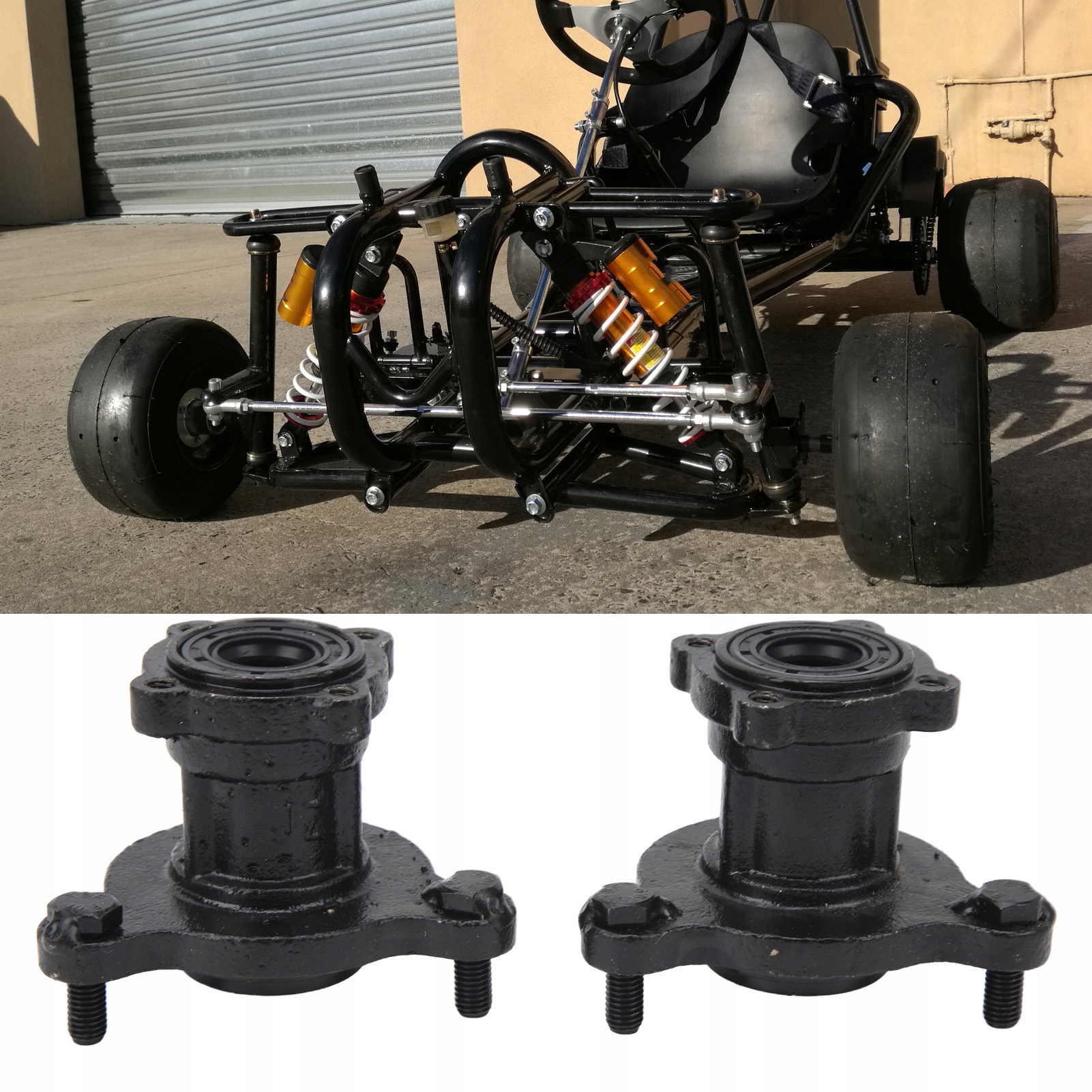 2 SZTŁOŻYSKO DO KOŁA PIASTY GOKART Producent części inny