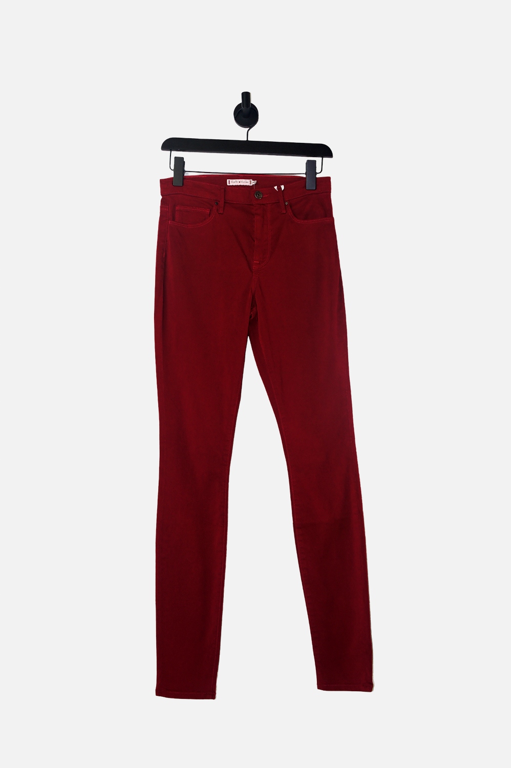 Tommy Hilfiger – Vínové Kalhoty S Trubičkami (28/32)