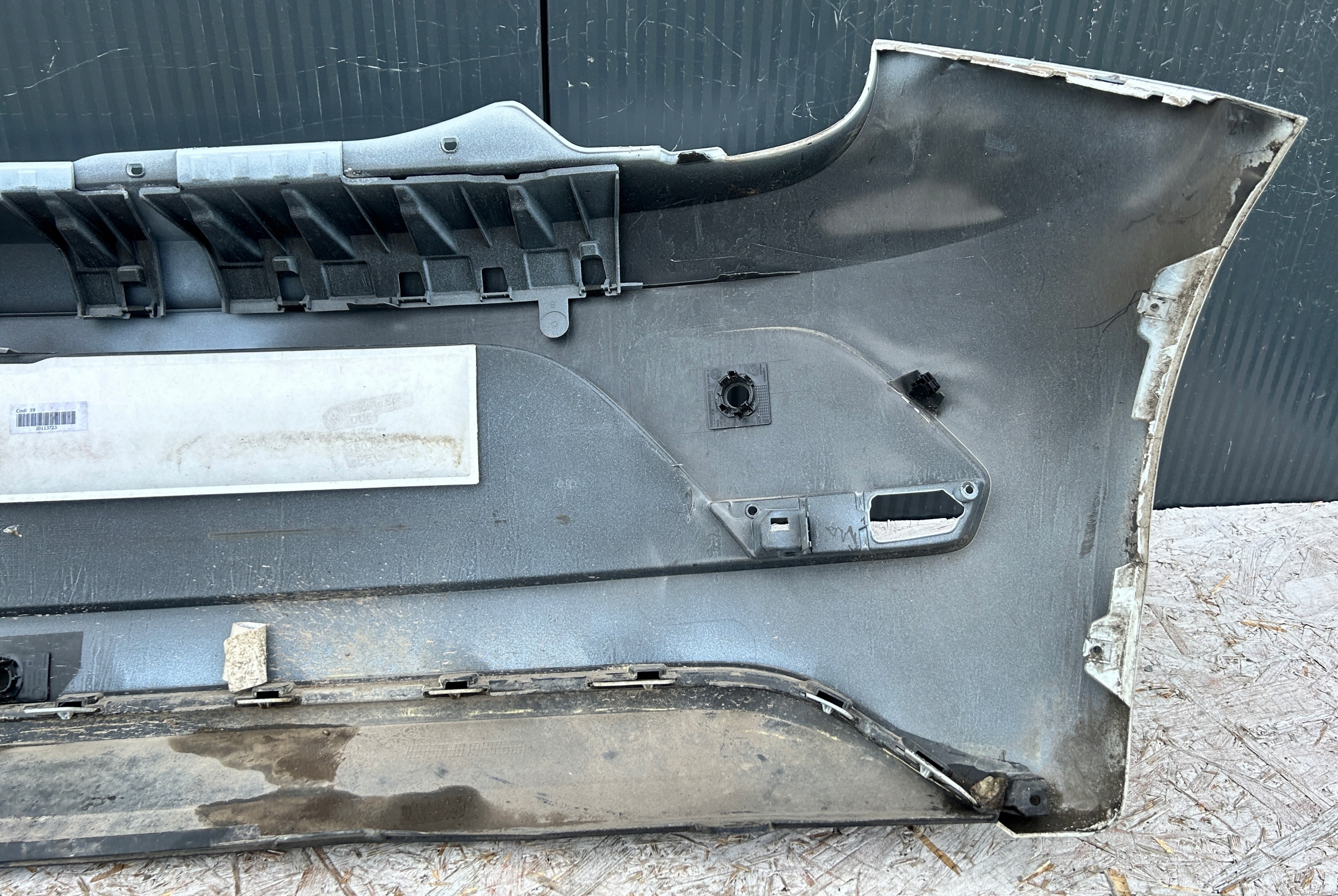 bumper rear part rear VW UP LIFT 16- PDC