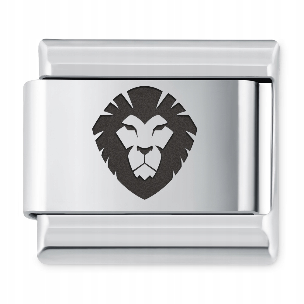 

Italian Charms Symbole Zwierzęta Lew Grawer