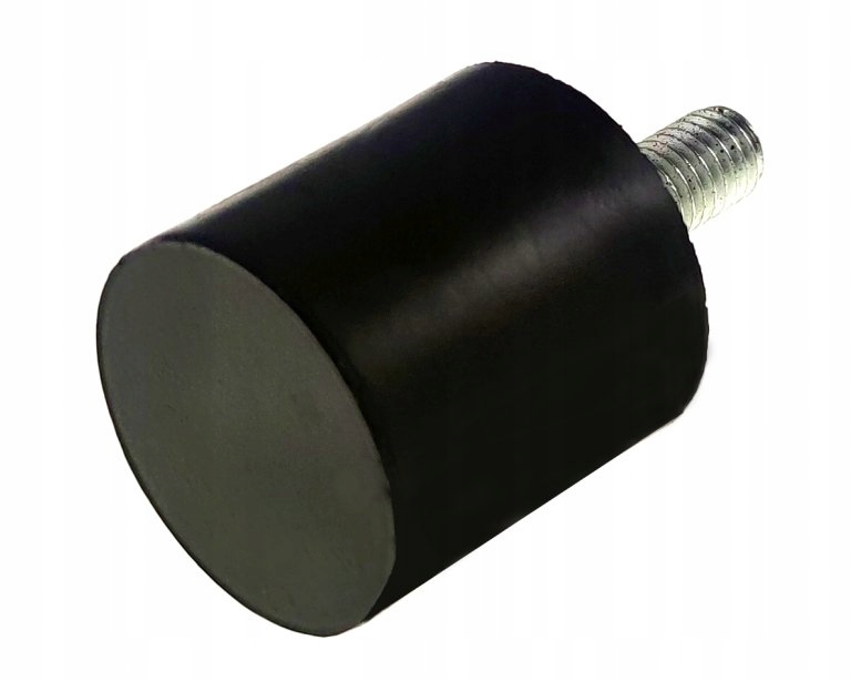WIBROIZOLATOR Stopka gumowa D 15X8 M4 Miękki