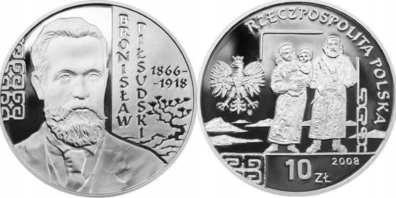 10 zł, Bronisław Piłsudski (1866-1918)