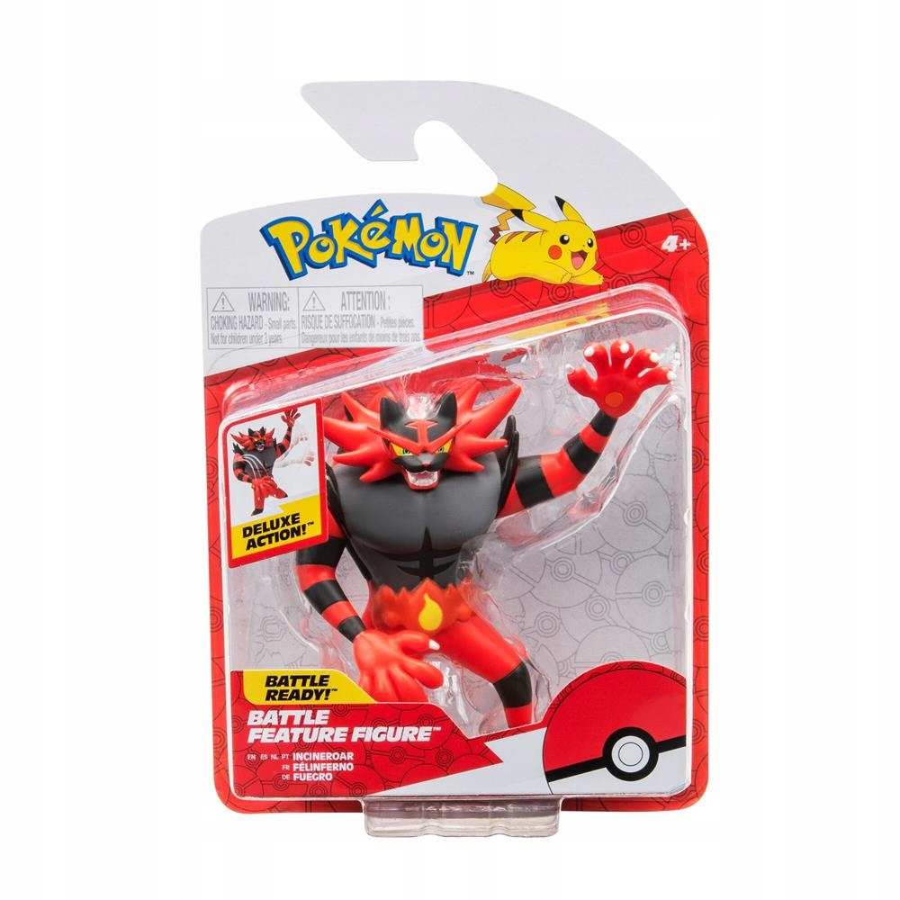 

Pokemon Figurka Bitewna Ruchoma Incineroar PKW3364