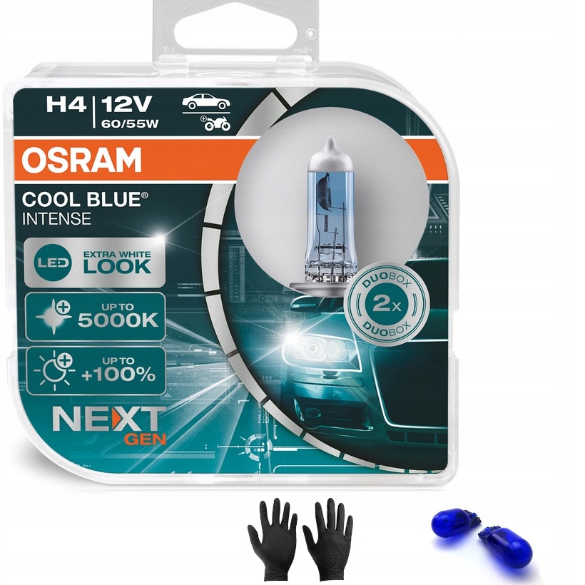 

H4 Osram Cool Blue Intense Next Generation New Gen