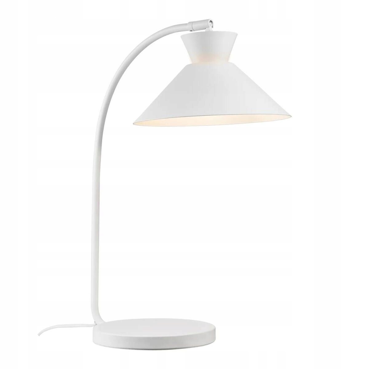 Stolová lampa Dial 1xE27 40W Metal Biela Nordlux