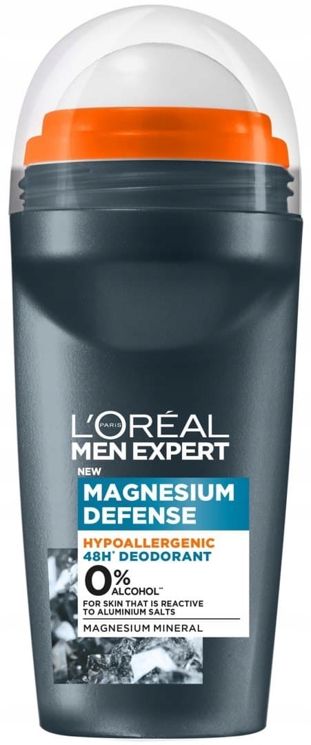 

Loreal Magnesium Defense dezodorant w kulce 48H