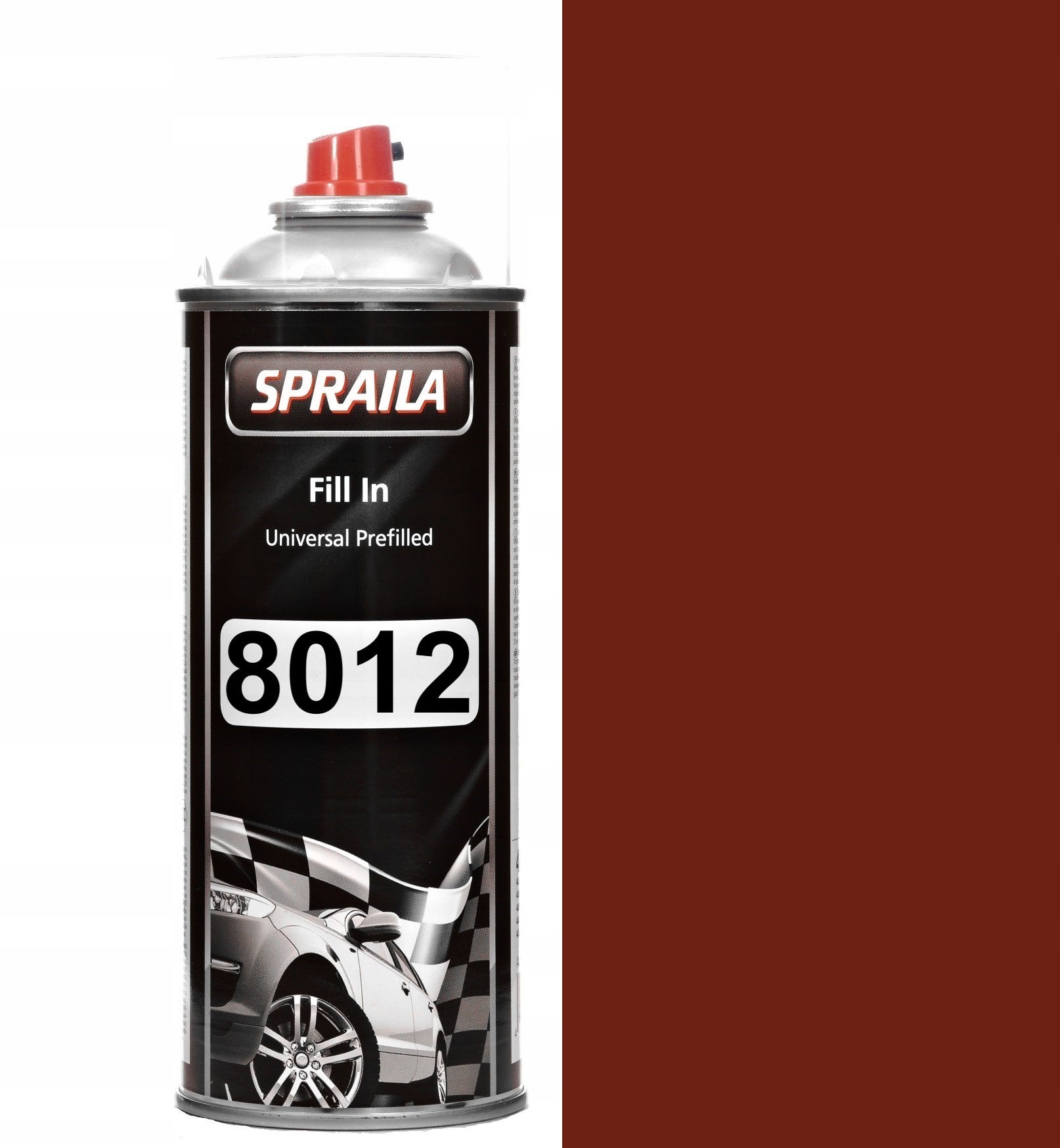 RAL 8012 PÓŁPOŁYSK 41-70% VINYLO AKRYL SPRAY 400ML 400 ML
