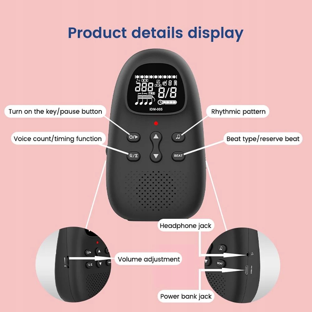 Metronom elektroniczny DK Technolgy iDM-005 Nowość!!! Marka inna