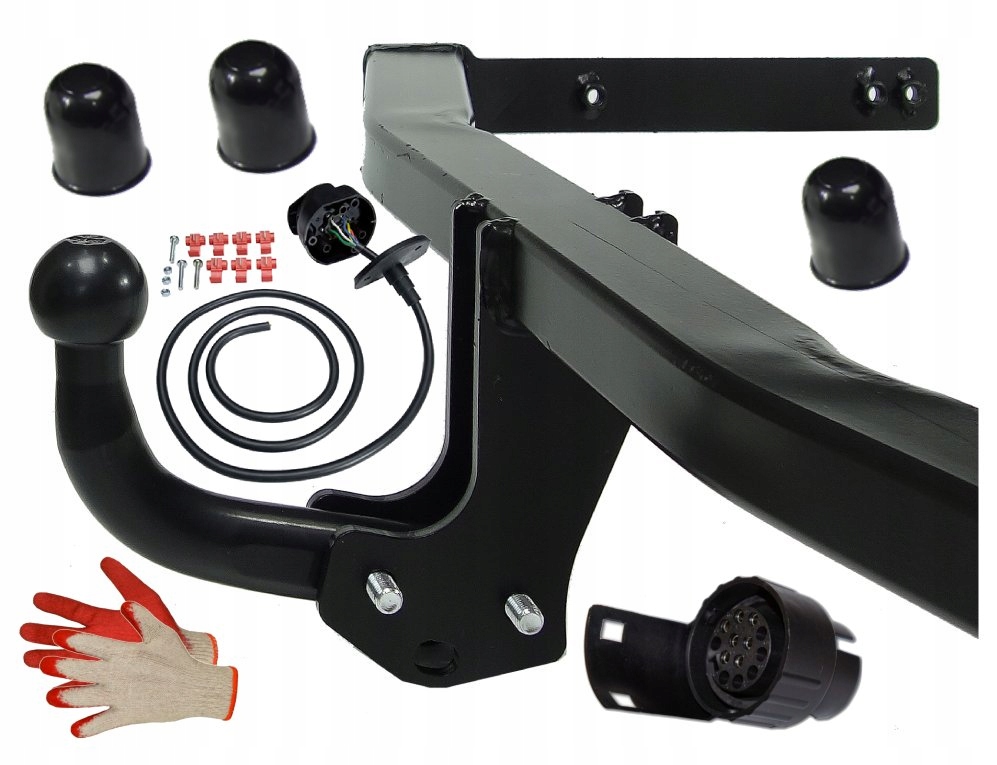 1650kg/100kg HAK HOLOWNICZY+WIĄZKA +ADAPTER7PIN13P do SEAT ALTEA+XL 2004-15 Producent Bizub Hak-Pol