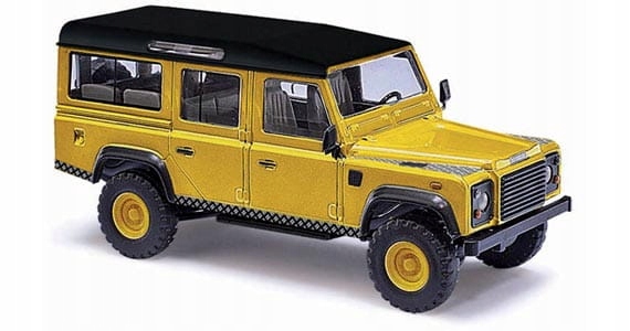 Busch 50356 Landrover Defender zlatý