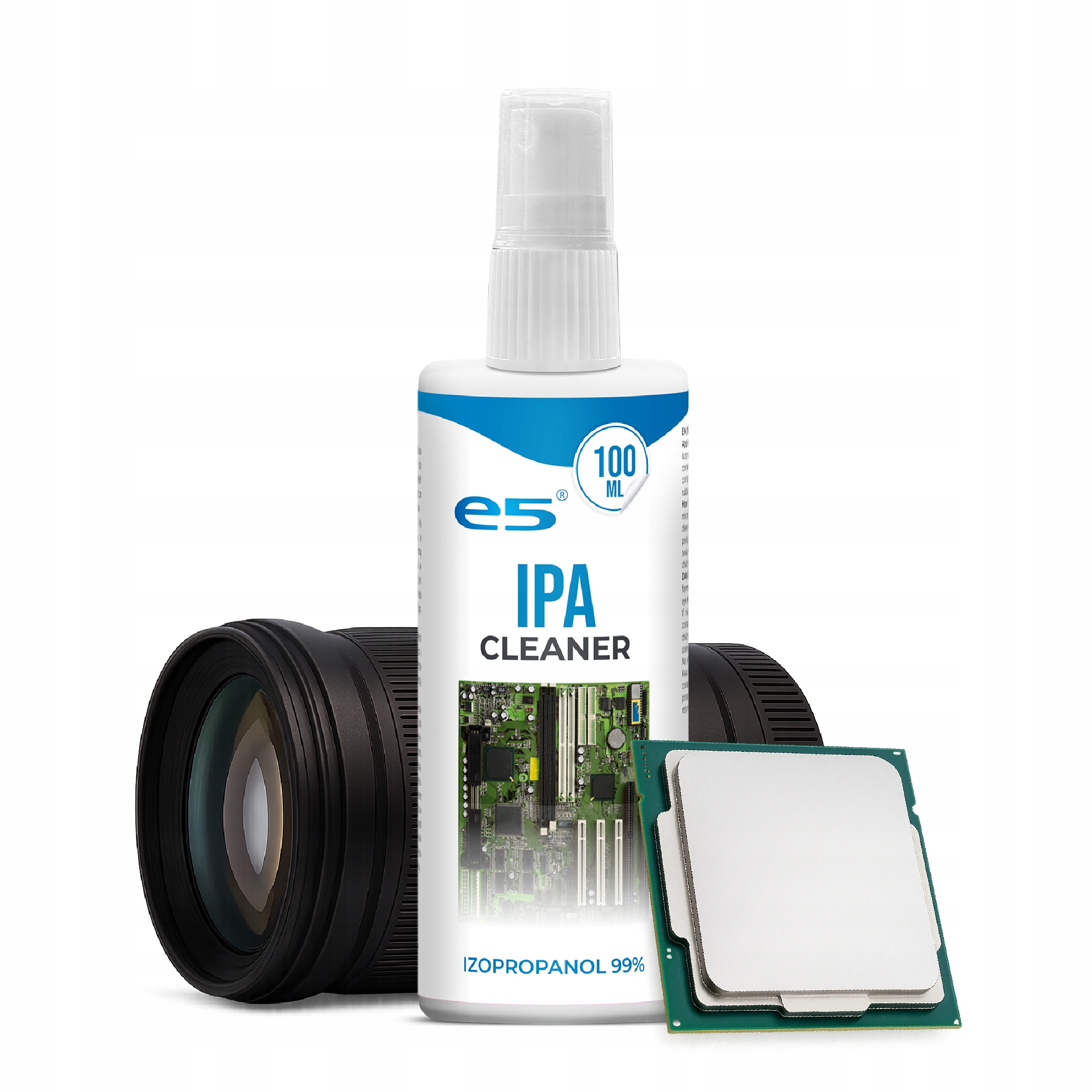 ALKOHOL IZOPROPYLOWY IPA 99,9% SPRAY 100ml – ODTŁUSZCZACZ IZOPROPANOL