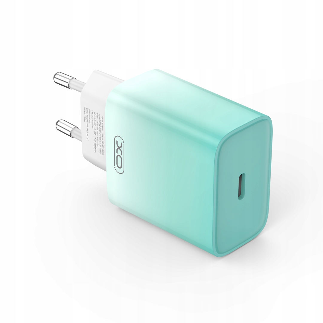 XO ŁADOWARKA SIECIOWA 30W Quick Charge 3.0 OMBRE + KABEL USB-C - USB-C Kod producenta CE18