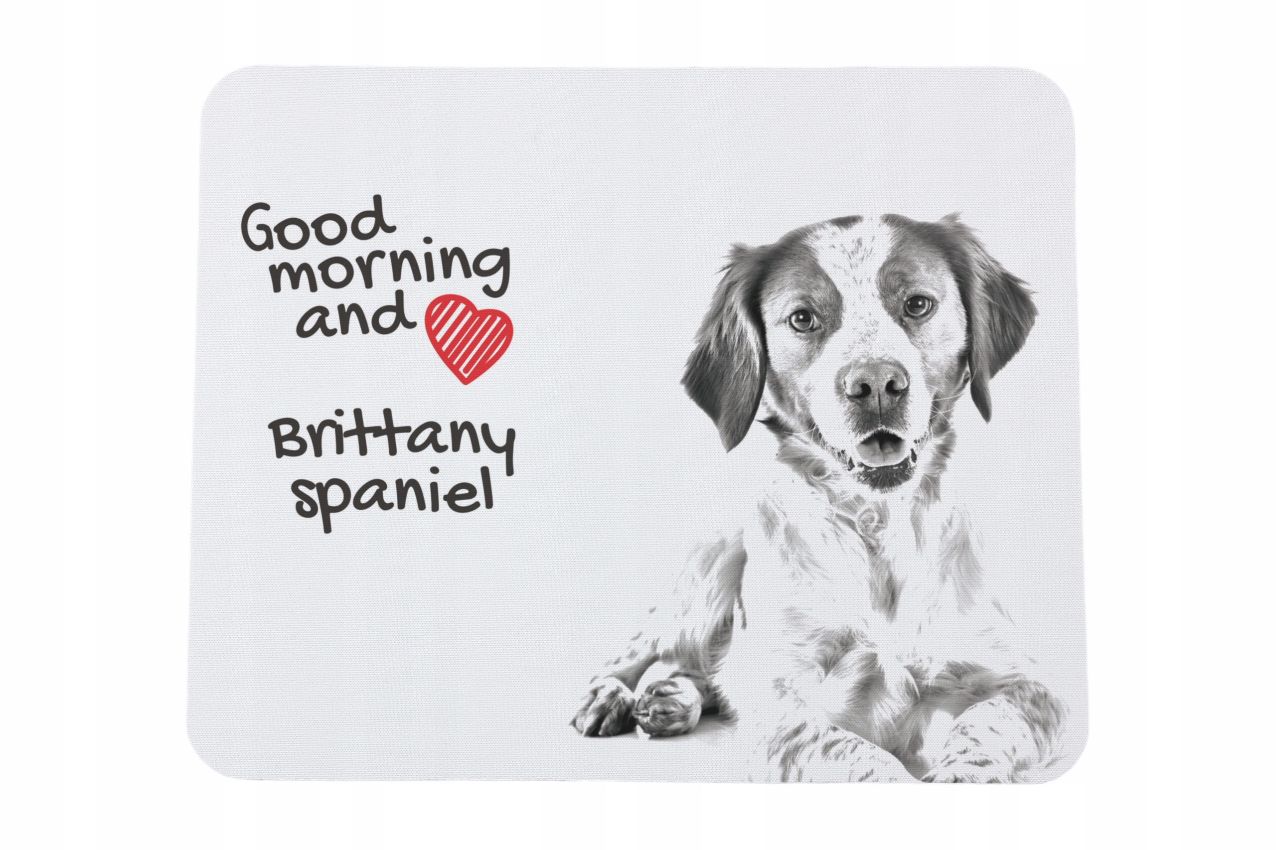 Brittany Spaniel, Epagneul Breton podkładka pod myszkę z nadrukiem, perso