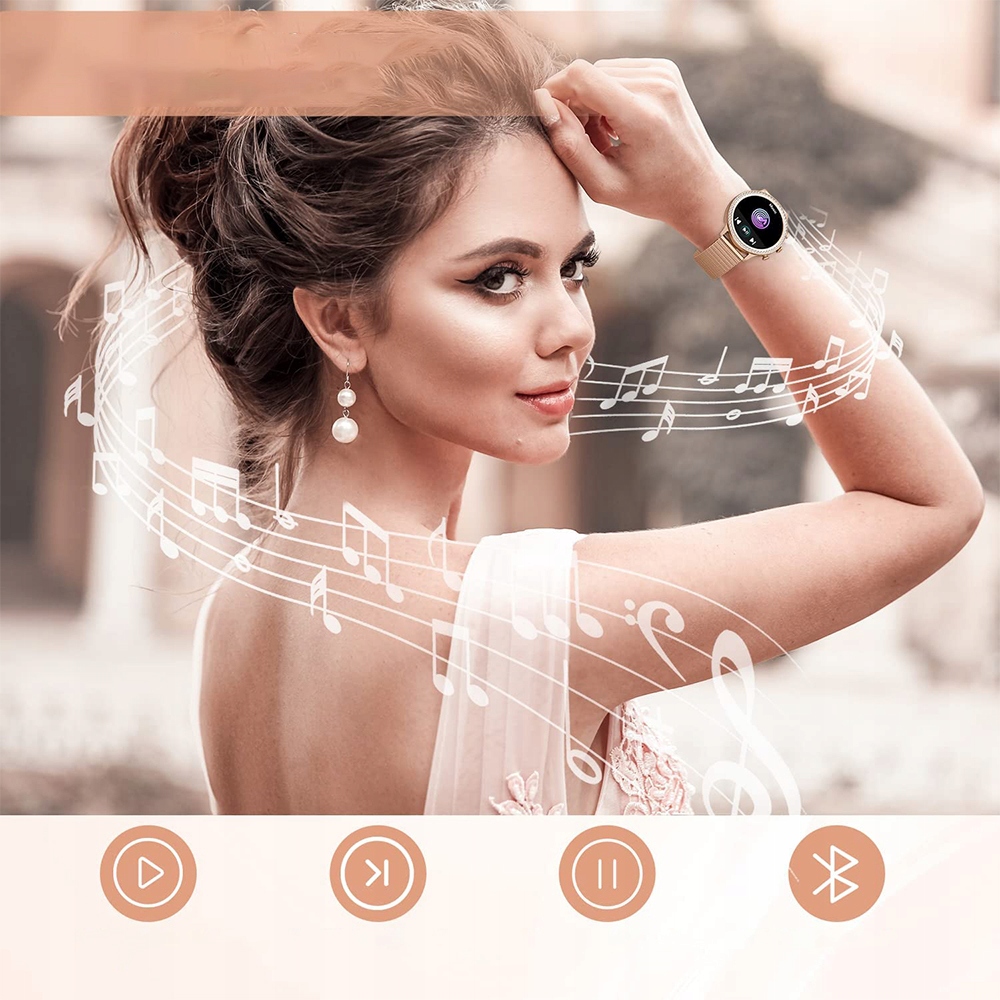 SMARTWATCH MONITOR BLUETOOTH PRACY SERCA UNIWERSAL Model inny