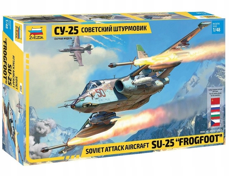 1:48 Sovětský útočný letoun Su-25 Frogfoot