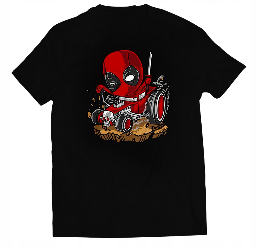 

Koszulka Deadpool Cart Gokart Autko 4XL