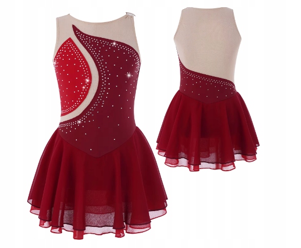 Strój Do Gimnastyki Balet Body Sukienka Do Tańca 140 Nr 2488